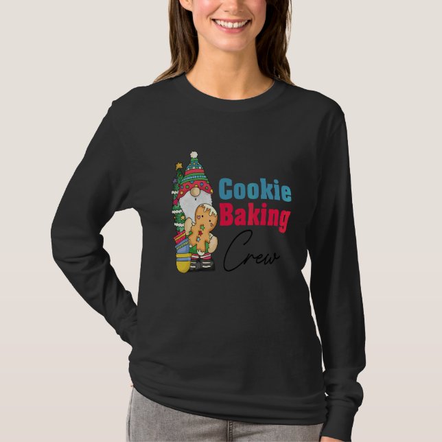 Camiseta Equipe de Preparação de Biscoitos (Frente)