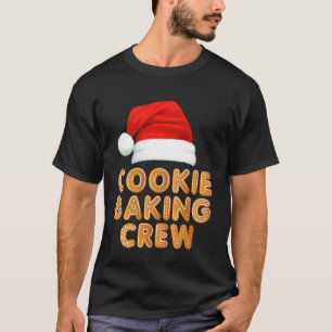 Camiseta Equipe de Preparação de Biscoitos Família Equipe d