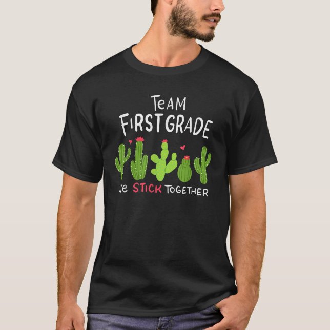 Camiseta Equipe de primeiro nível Chade Professora Cactus P (Frente)