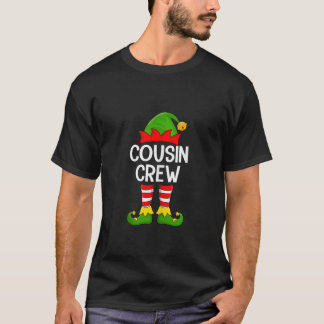 Camiseta Equipe de Primo Elfo Natal Família Combinando Esqu