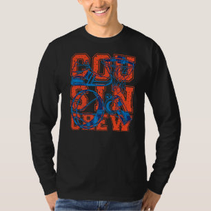Camiseta Equipe De Primo Para Garoto Menino Da Equipe C De