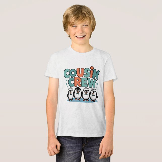Camiseta Equipe de Primos (Frente Completa)