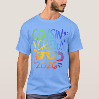 Camiseta Equipe de Primos 2026 Criando Memórias Família Cam