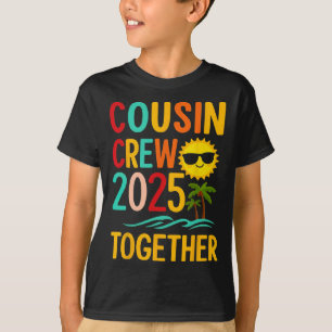 Camiseta Equipe de Primos Engraçados 2025 Juntos Verão 