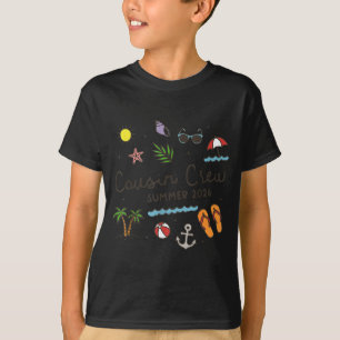 Camiseta Equipe de primos férias de verão no Havaí 2026 na