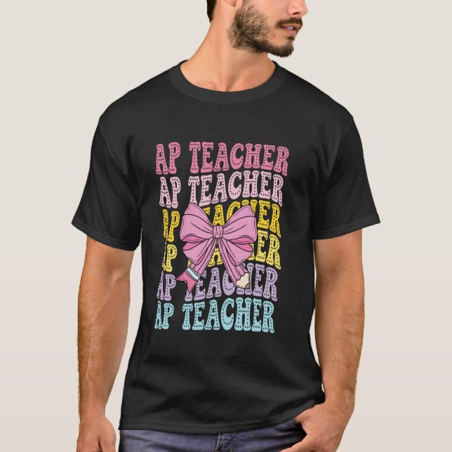 Camiseta Equipe de professores AP Advanced Placement Profes (Frente)