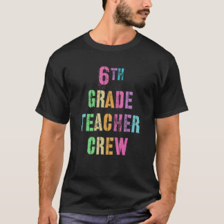 Camiseta Equipe de professores da 6ª série Sexto ano