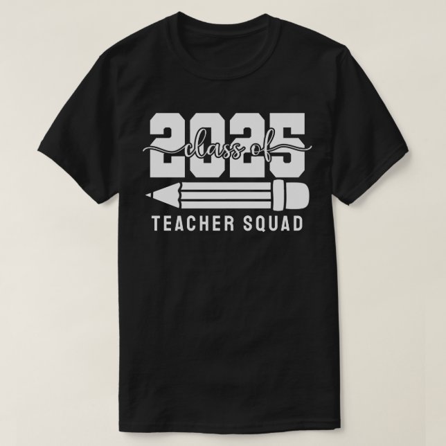 Camiseta Equipe de Professores da Turma de 2025 (Frente do Design)