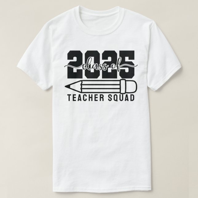 Camiseta Equipe de Professores da Turma de 2025 (Frente do Design)