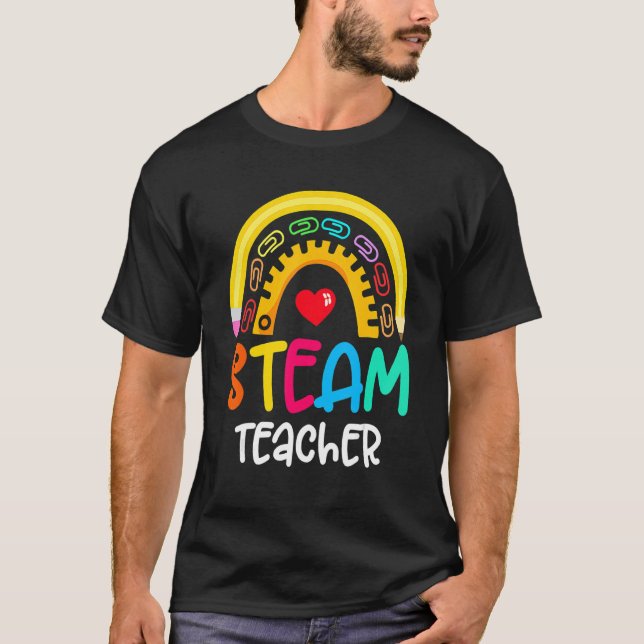 Camiseta Equipe De Professores De Vapor De Volta Ao Estômag (Frente)