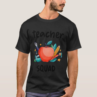 Camiseta Equipe De Professores Divertida Projeto De Gangue 