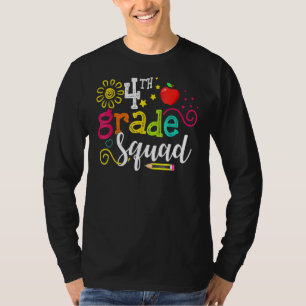Camiseta Equipe de Professores do 1º Dia do Quadrado do 4º