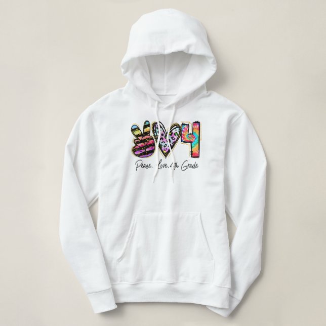 Camiseta Equipe de Professores do 4º ano do Peace Love Form (Frente do Design)