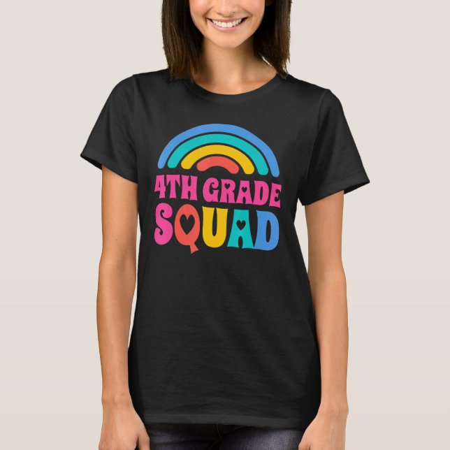 Camiseta Equipe de Professores do 4º ano do Rainbow Girls B (Frente)
