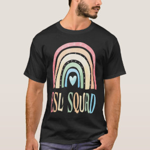 Camiseta Equipe de professores do ESL Squad de volta às aul