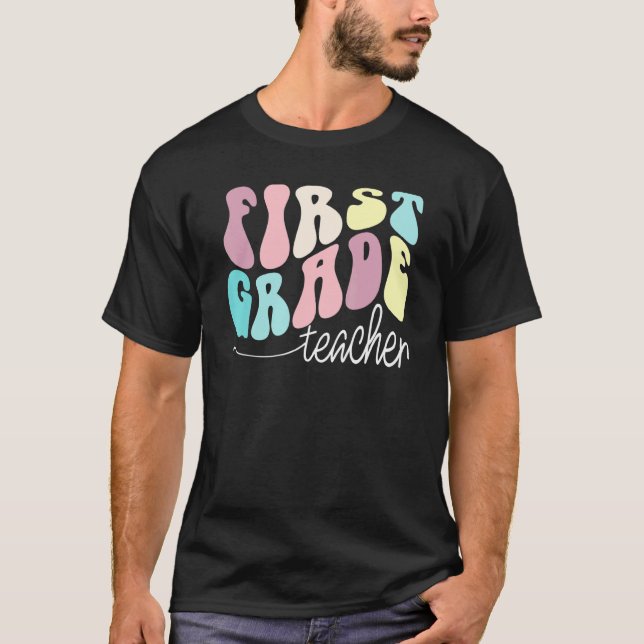 Camiseta Equipe de Professores Retro 1rua do Primeiro Grau (Frente)