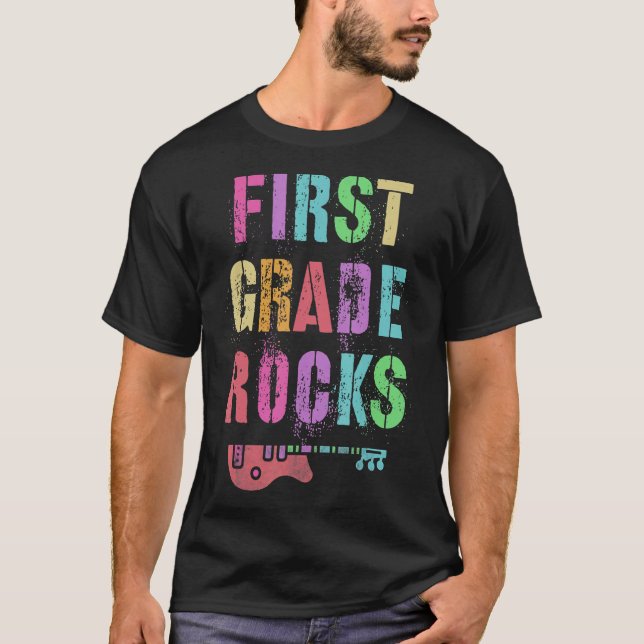 Camiseta Equipe de Professores Rockstar Firs, rua Grau 1 (Frente)