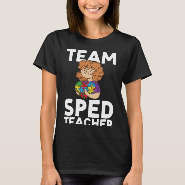 Camiseta Equipe de Professores SPED Formação Especial de Pr (Frente)