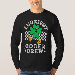 Camiseta Equipe de Programador Mais Sortuda Comp Sci Ciênci