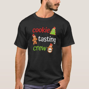 Camiseta Equipe de Provando Cookie Correspondência Familiar