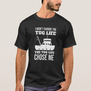Camiseta Equipe de Rebocador Divertida Citação de Navegação
