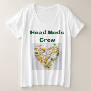 Camiseta Equipe de Remédios para a Cabeça