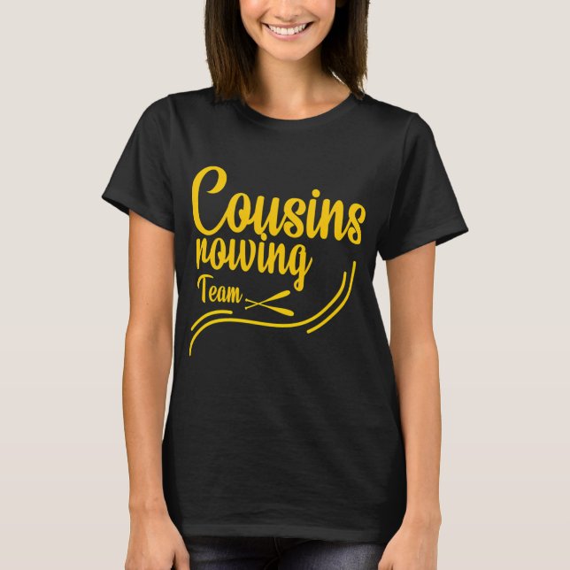 Camiseta equipe de remo Cousins (Frente)