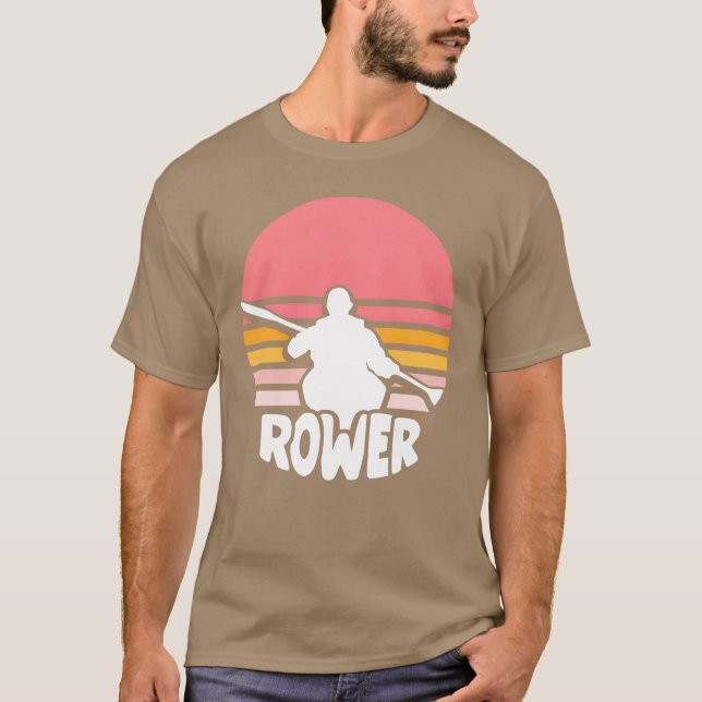 Camiseta Equipe de Remo de Remo Esportes amigos (Frente)
