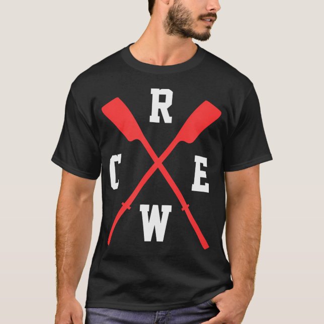 Camiseta Equipe de Remo Remador Remo Paddle Caiaque (Frente)