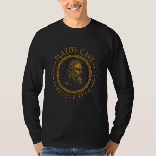 Camiseta Equipe de resgate da caverna Platos Filosofia Greg