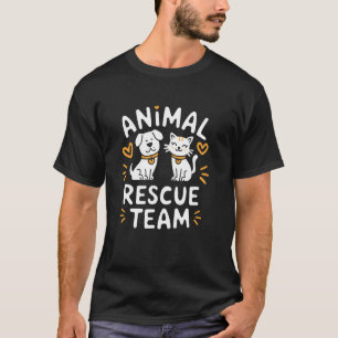 Camiseta Equipe de Resgate de Animais de Estimação, Esquadr