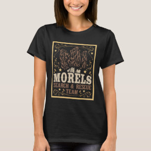 Camiseta Equipe de resgate do Morel Search - Mushro caçador