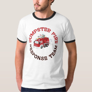 Camiseta Equipe de Resposta a Incêndio em Container