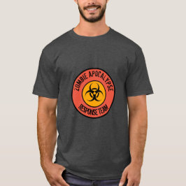 Camiseta Equipe de Resposta Apocalypse Zombie