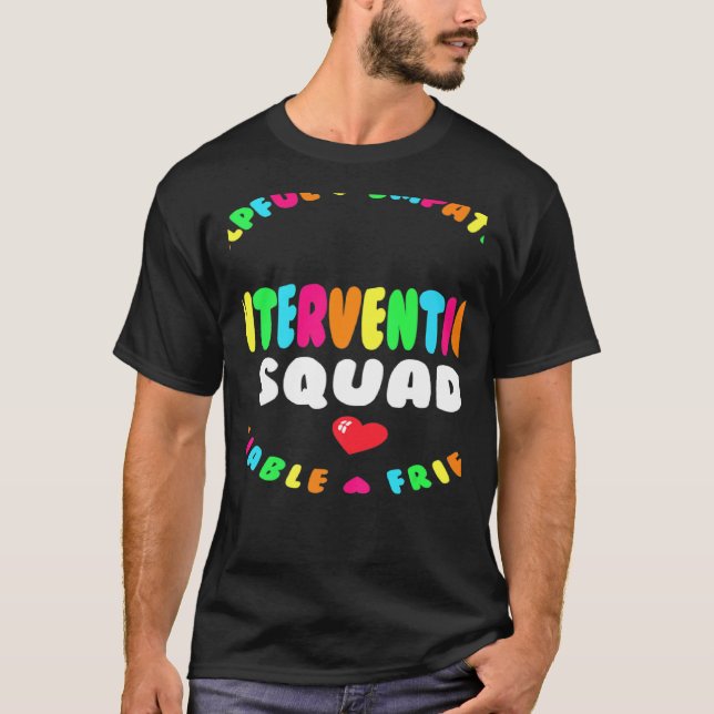 Camiseta Equipe de Resposta RTI Professor Volta às Aulas In (Frente)