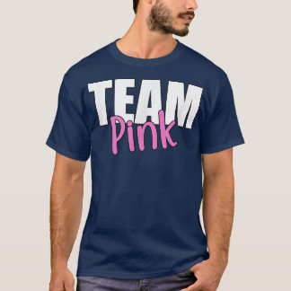 Camiseta Equipe de Revolução de Gênero Equipe de Festa Rosa