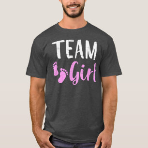 Camiseta Equipe de Revolução de Gênero Festa de Bebê da Fam