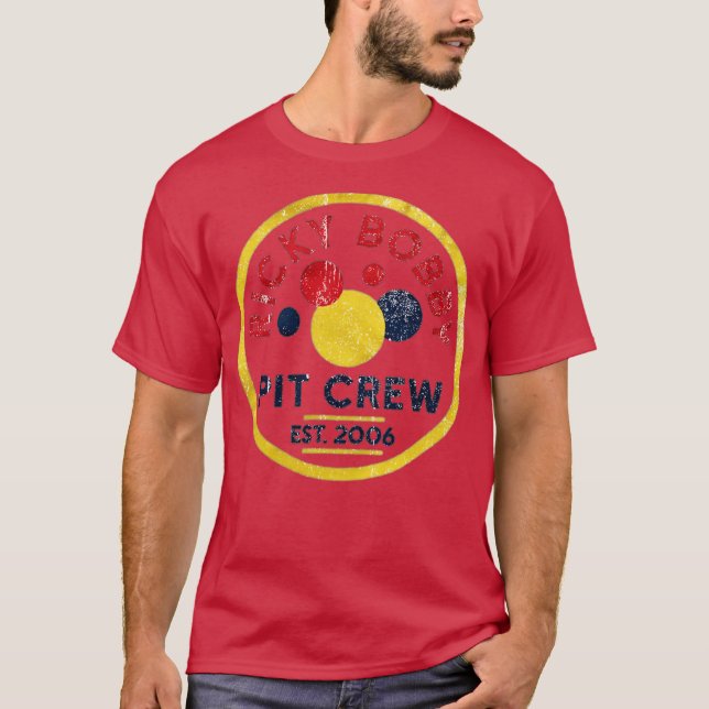 Camiseta Equipe de Ricky Bobby Engraçada (Frente)