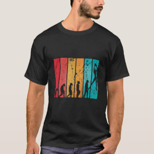 Camiseta Equipe de Rugby do Jogador de Esporte Retro Evolut