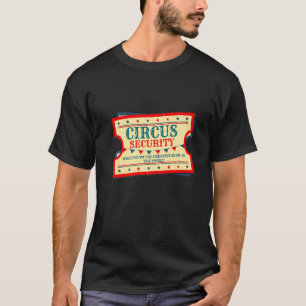 Camiseta Equipe de Segurança de Evento de Circo Carnaval Gr