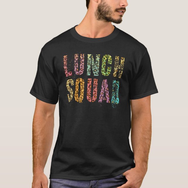Camiseta Equipe de Serviço de Alimentação de Escritório Est (Frente)