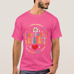 Camiseta Equipe de Serviços de Alimentação Assistente de Ca