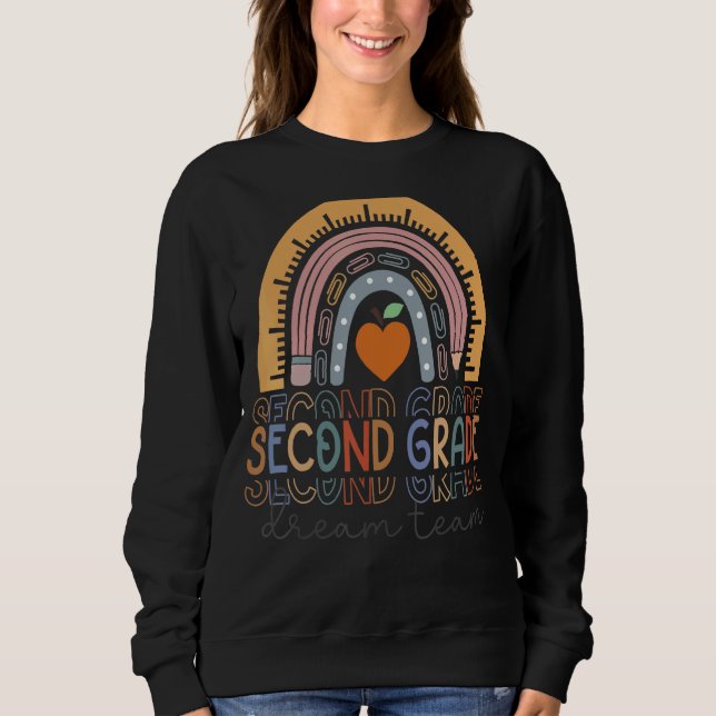 Camiseta Equipe De Sonho De Segundo Grau Rainbow Bem-Vindo  (Frente)