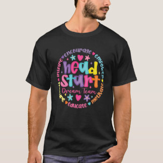 Camiseta Equipe de Sonho do Head Start Professora Headstart