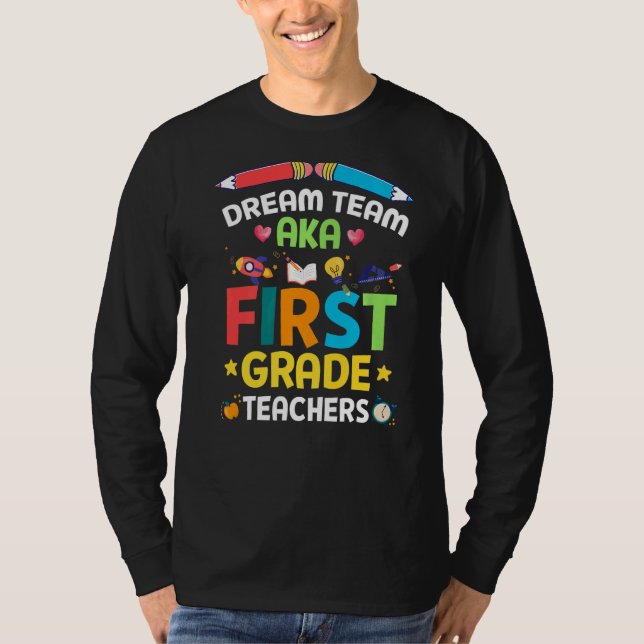Camiseta Equipe De Sonhos Aka Professores De Primeiro Grau  (Frente)