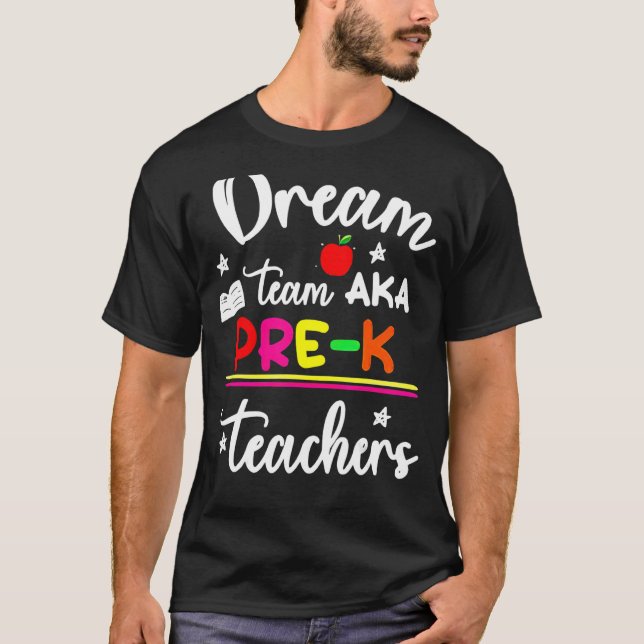 Camiseta Equipe De Sonhos Aka Professores De Primeiro Grau  (Frente)