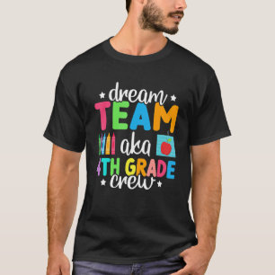 Camiseta Equipe de Sonhos Aka Tripulantes do 4º ano Profess