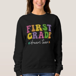 Camiseta Equipe De Sonhos Do 1º Ano De Groovy De Volta Ao E