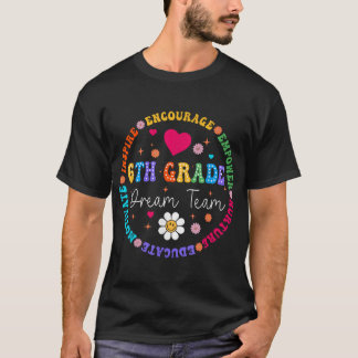 Camiseta Equipe de Sonhos do 6 Grau 6º ano Professora de Vo