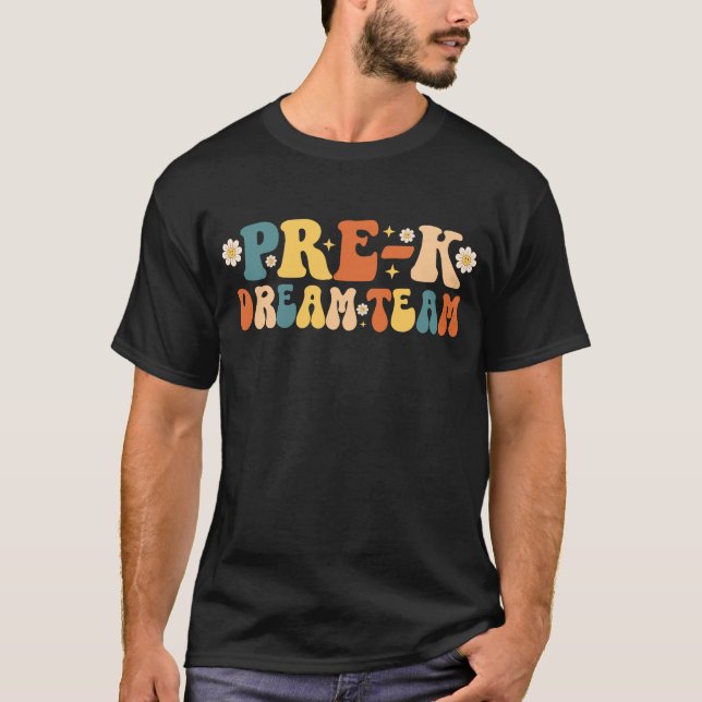 Camiseta Equipe de Sonhos Pré-k (Frente)